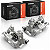Pincas de Freio Traseiras Jeep Wrangler JL 18-23 Par A-Premium - Imagem 1