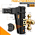 Engate Ajustavel Tri-Ball LOCAME Receptor 6cm Queda 20cm Dourado - Dodge Ram - Imagem 2