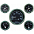 Kit Medidores Jeep Willys 0-60 MPH Ford GPW M38 Aro Verde Militar 12V - Imagem 1