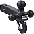 Engate Tri-Ball com Gancho de Reboque Preto Fosco TOPTOW 2" - Imagem 2