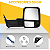 Retrovisor Reboque Dodge Ram 1500 2500 3500 Sensor Seta Aquecido - Imagem 3