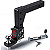 Engate Reboque Ajustável 25cm Drop Preto Fosco 2" - Imagem 1