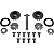 Kit Engrenagens Aranha Yukon Jeep Wrangler JK Dana 30 27 Estrias - Imagem 1
