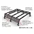 Bed Rack Baixo Hilux 2016-2026 Alumínio e Aço Predador Overland - Imagem 3