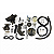 Kit Direcao Hidraulica Toyota Bandeirante Motor Mercedes OM314 - Imagem 2