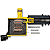 Jogo 8 Bobinas Accel SuperCoil 140033E-8 Amarela V8 High Perf - Imagem 2
