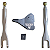 Kit 4 Links MaxTrac Ford F-250 F-350 Lado Passageiro Caixa 4 - Imagem 1