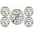 Kit Instrumentos Auto Meter 1601 Old Tyme White Street Rod Painel - Imagem 1