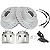 Kit Freio Dianteiro TRQ Perfurado Frisado Jeep Wrangler Cherokee XJ - Imagem 2