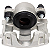 Kit Freio Dianteiro TRQ Perfurado Frisado Jeep Wrangler Cherokee XJ - Imagem 5