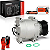 Compressor AC A-Premium Dodge Ram Van B1500 B2500 B3500 1998-2003 - Imagem 2