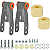 Kit Lift Suspensão Jeep Cherokee XJ 1984-2001 3" Diant 2" Tras Rebaixamento - Imagem 1