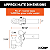 Engate Combo Pintle e Bola CURT 48407 SecureLatch Receptor 2" 6t - Imagem 3