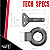Argola Luneta Pintle Loop Bulletproof Hitches 24K Aço Maciço - Imagem 6