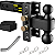 Engate Ajustável TIROL 2" Drop 10" Bola Dupla Carbon Steel 12.5K - Imagem 1