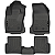 Tapete Husky Liners Weatherbeater Jeep Renegade Preto 3 Peças 99081 - Imagem 1
