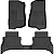 Tapete Husky Liners Weatherbeater Jeep Wrangler JL 4xe Preto 93981 - Imagem 1