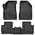 Tapete Husky Liners Weatherbeater Jeep Cherokee 2015-2019 Preto 3 Peças 99091 - Imagem 1