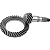 Kit Coroa e Pinho Diferencial Dianteiro Dana 30 Jeep Wrangler JK Nitro - Imagem 2