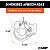 Engate G Pintle CURT 48210 9 Toneladas para Olhal Lunette de 2.5 a 3 In - Imagem 6
