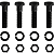 Engate G Pintle CURT 48210 9 Toneladas para Olhal Lunette de 2.5 a 3 In - Imagem 3