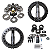 Kit Coroa e Pinhão 4.88 Revolution Gear Jeep Wrangler JL Rubicon D44 - Imagem 1
