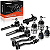 Kit Direcao Suspensao 10 Pecas Jeep Grand Cherokee 1993 1994 1995 - Imagem 1