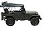 Capota de Lona Verde Militar Jeep Ford Willys CJ5 1955-1983 Completa - Imagem 3