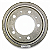 Tambor de Freio Dianteiro Traseiro 9" Jeep Willys, CJ-2A, CJ-3A, CJ-3B, M38, M38A e Ford GPW -1 16701.02 - Imagem 1