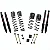 Kit Suspensao Completo Skyjacker 2 a 2.5 Amortecedores Molas Bieletas - Imagem 1