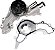 Bomba de Agua do Motor Gates 44039 Jeep Cherokee L6 4.0L V6 2.5L 3.9L - Imagem 1