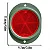 Refletor Vermelho Viatura Jeep M151 Caminhão Militar M35 M37 A2 HUMVEE M998 - Imagem 4