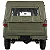 Capota Caçamba Ford Willys F75 Verde Militar Lateral Enrolavel Sanefa - Imagem 3