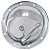 Tampa Diferencial Cromada Yukon Impala Camaro GM 8.2 8.5 8.6 YP C1-GM8.5-R - Imagem 1
