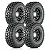 Kit 4 Pneus 33x12.50R15 GT Radial + Rodas Daytona 15x8 6x139.7 - Imagem 1