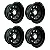 Kit 4 Pneus 33x12.50R15 GT Radial + Rodas Daytona 15x8 6x139.7 - Imagem 3