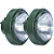 Farol Modular Militar Jeep M38 M38A1 M151 24V com Carcaça Par - Imagem 1
