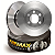 Par Disco de Freio Diant FREMAX BD5124 Jeep Cherokee Wrangler - Imagem 1