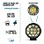 Par Farol de Milha LED Redondo 11,3cm 42W 14 LEDs Branco Frio - Imagem 3