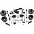 Kit de Elevação Lift 2,5" Rough Country 635 Series II Wrangler JK - Imagem 1