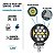 Par Farol Milha LED 30W Redondo DRL Âmbar Strobo SCP-1230R - Imagem 2
