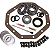 Kit Revisão Mestre Diferencial Chrysler 9.25 USA ZK C9.25-R-B Dodge Ram, Durango e Dakota - Imagem 1