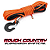 Corda de Guincho Sintética Laranja 1/4 15m 7000lbs Rough Country RS143 UTV/ATV - Imagem 1