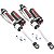 Par Amortecedores Traseiros Vertex 2.5 RC 699007 Jeep JL 3,5-4,5" - Imagem 1