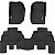 Tapetes Flex-Fit Rough Country Jeep Wrangler JK 4P 14-18 - Imagem 1