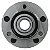 Cubo de Roda Dianteiro MOOG 515006 Dodge RAM 1500 4x4 94-99 - Imagem 1