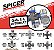 Cruzeta Cardan Selada Dana Spicer 5-3208X Serie 1350 Lube For Life RAM 2500 3500 - Imagem 4