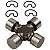Cruzeta Cardan Selada Dana Spicer 5-3208X Serie 1350 Lube For Life RAM 2500 3500 - Imagem 1