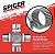 Cruzeta Cardan Engraxavel Dana Spicer 5-3202X Serie 1410 OSR Ford F-250 F-350 F-4000 RAM 2500/3500 - Imagem 3