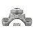 Flange Soquete CV Spicer 211355X Duplo Cardan Jeep Cherokee XJ TJ - Imagem 4